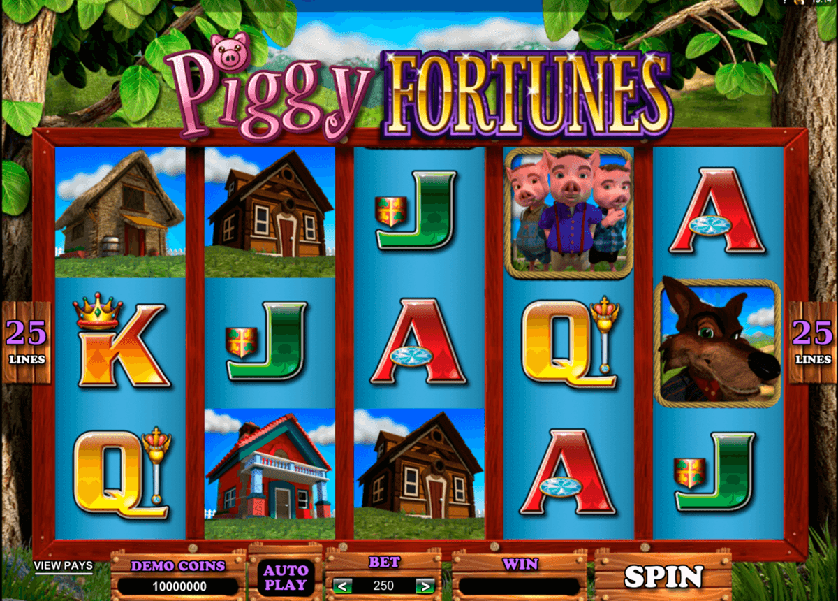 piggy fortunes microgaming casinospil online 