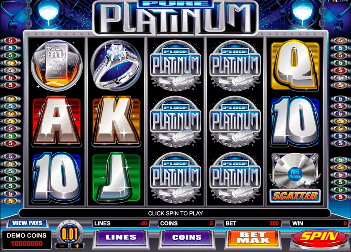 pure platinum microgaming casinospil online 