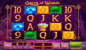 queen of wands playtech casinospil online 