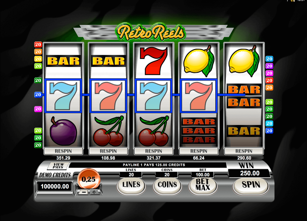 retroreels microgaming casinospil online 
