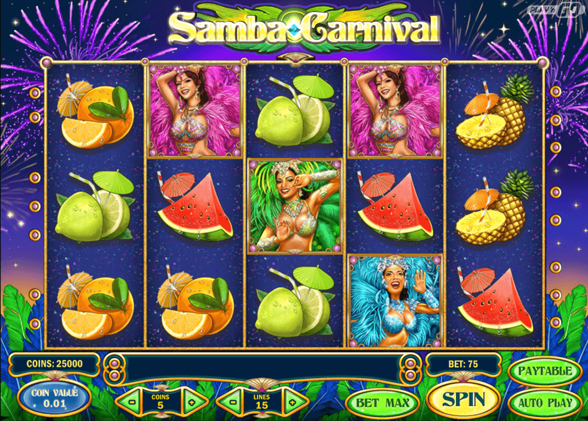 samba carnival playn go casinospil online 