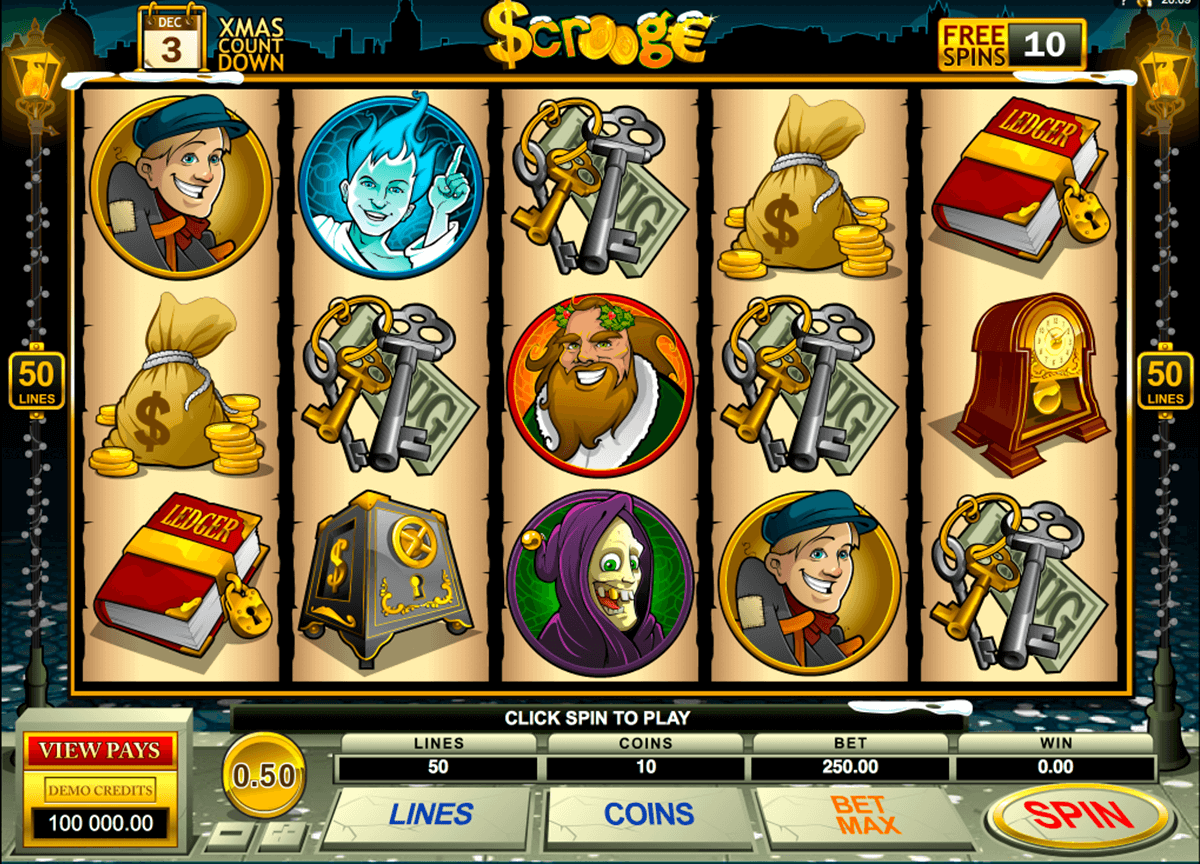 scrooge microgaming casinospil online 