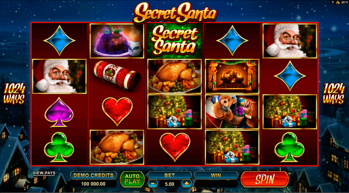 secret santa microgaming casinospil online 