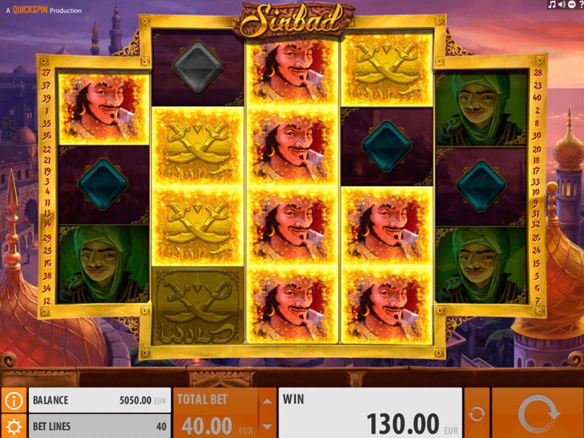 sinbad quickspin casinospil online 