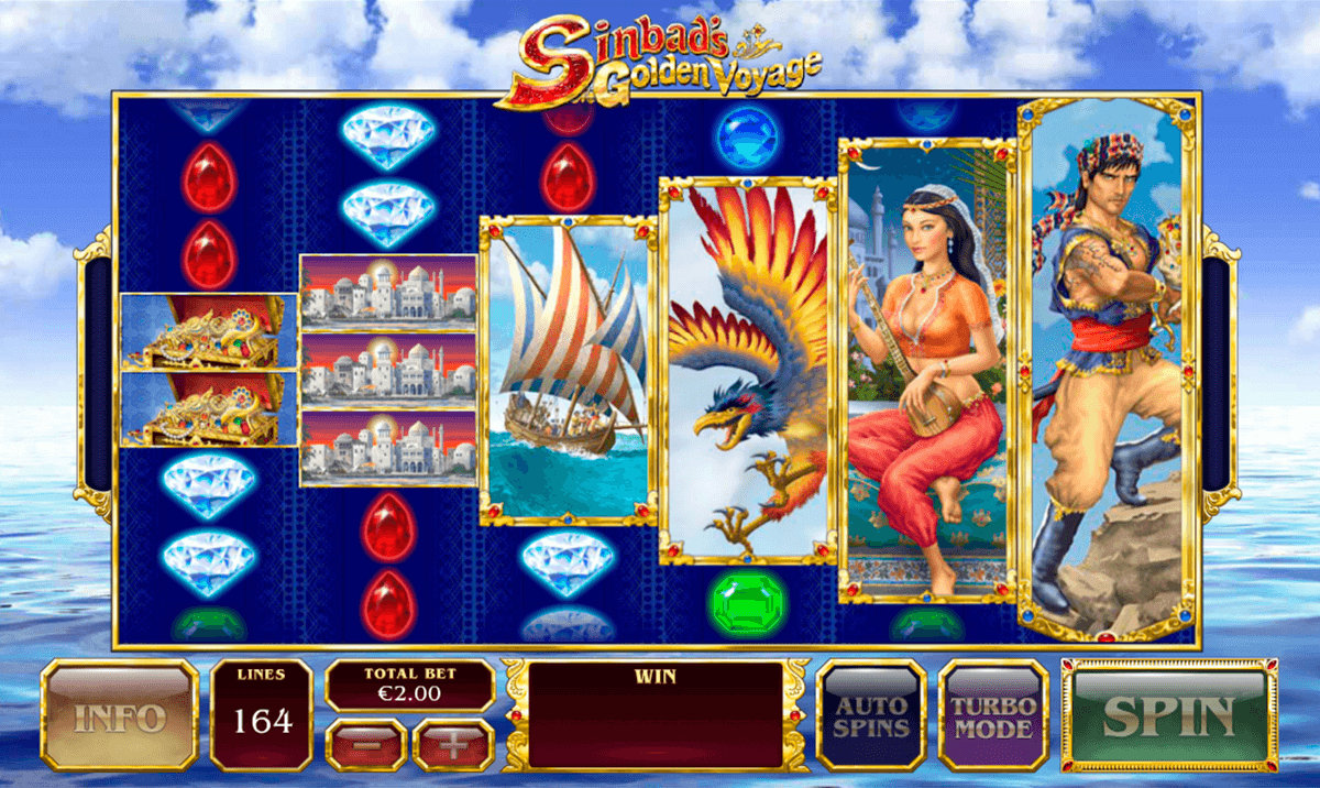 sinbads golden voyage playtech casinospil online 