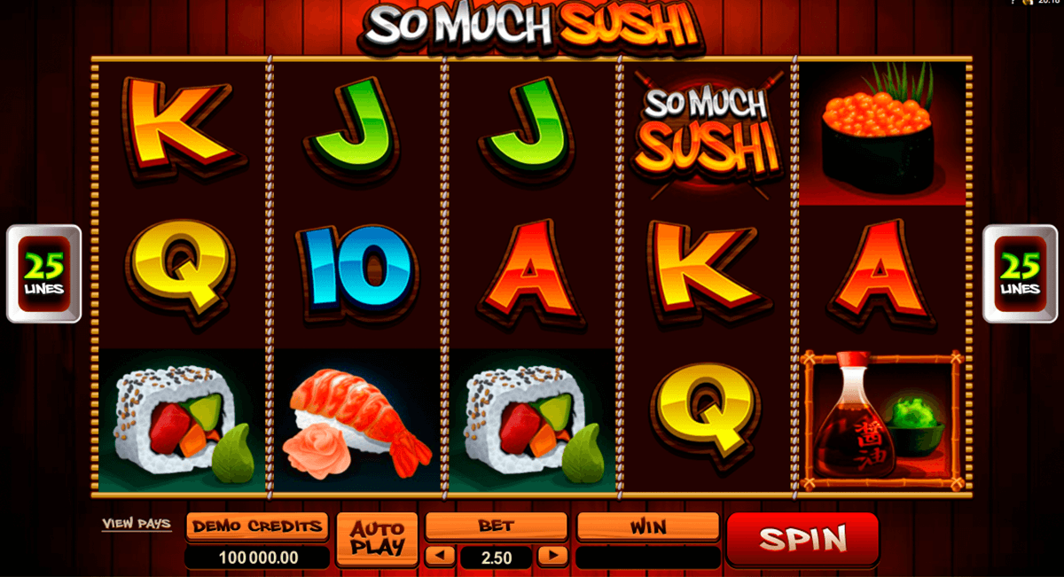 so much sushi microgaming casinospil online 