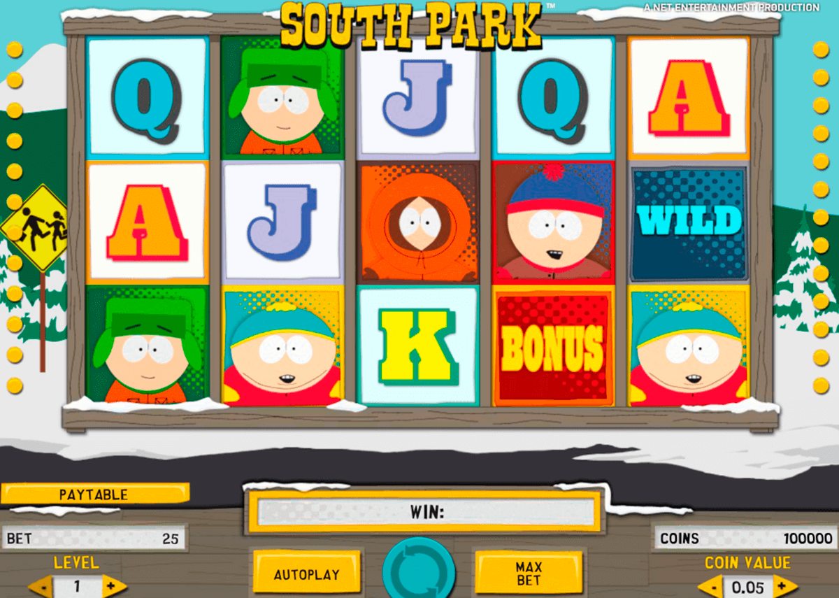 south park netent casinospil online 