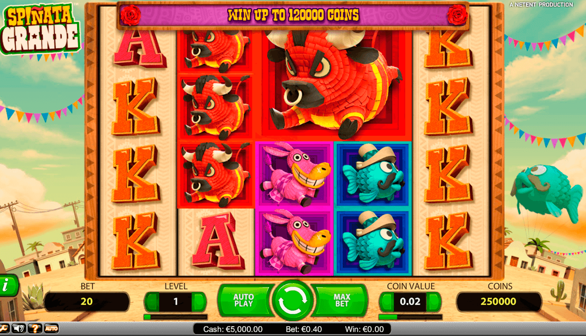 spinata grande netent casinospil online 