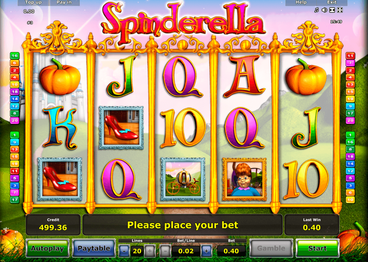 spinderella novomatic casinospil online 