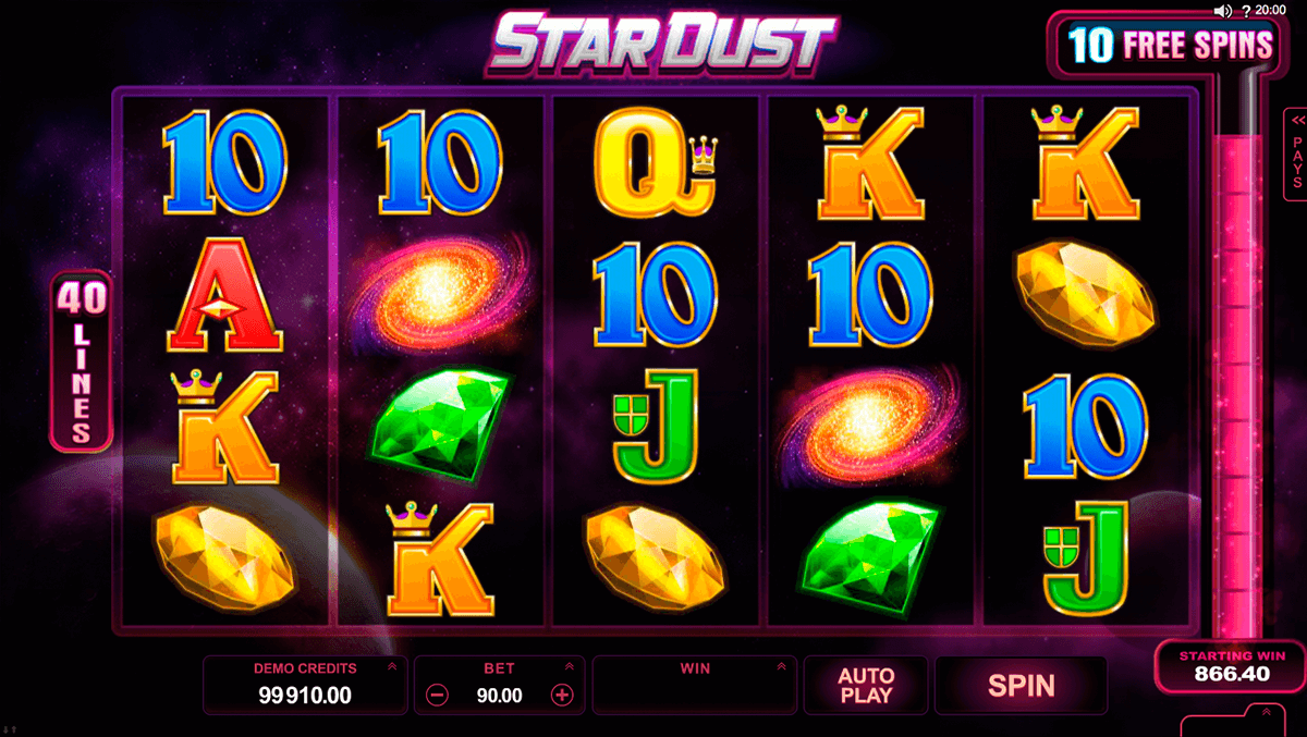 stardust microgaming casinospil online 