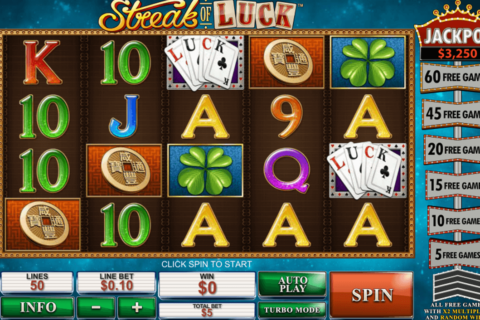 streak of luck playtech casinospil online 
