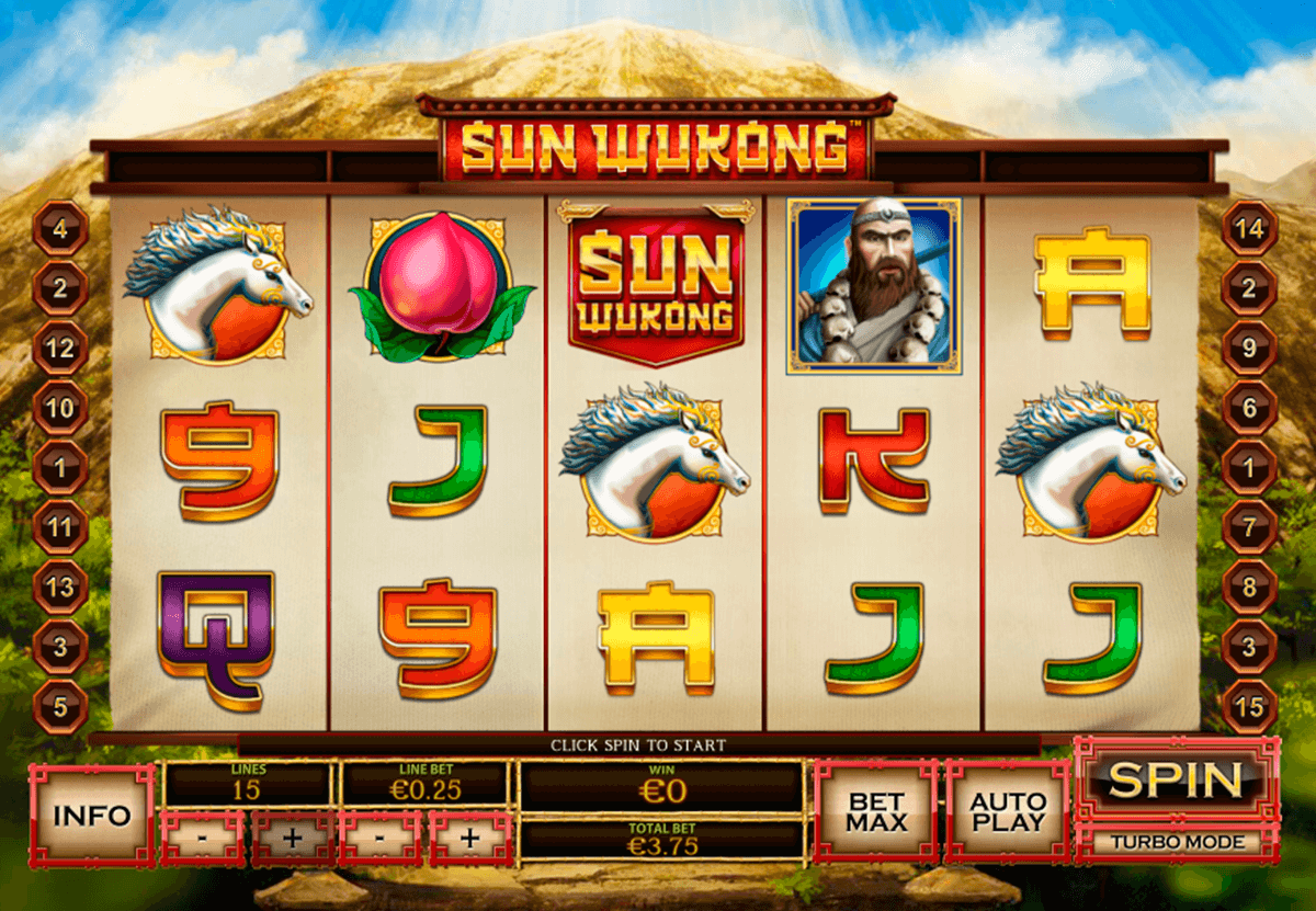 sun wukong playtech casinospil online 