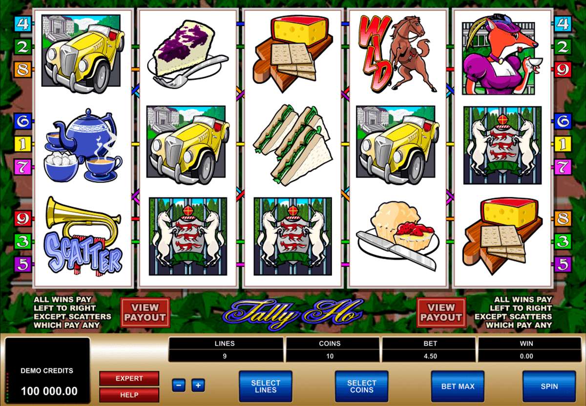 tally ho microgaming casinospil online 