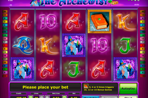 the alchemist novomatic casinospil online