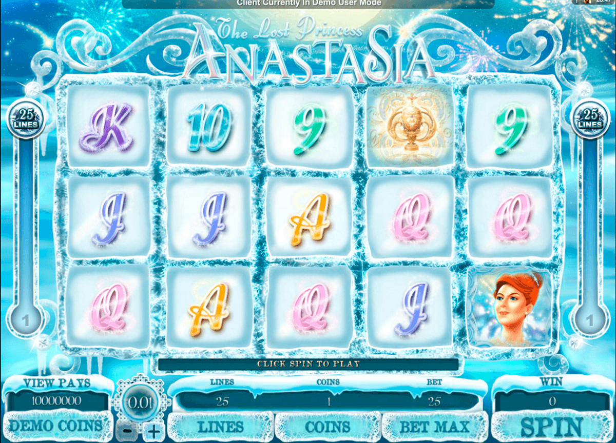 the lost princess anastasia microgaming casinospil online 