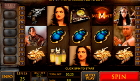 the mummy playtech casinospil online 