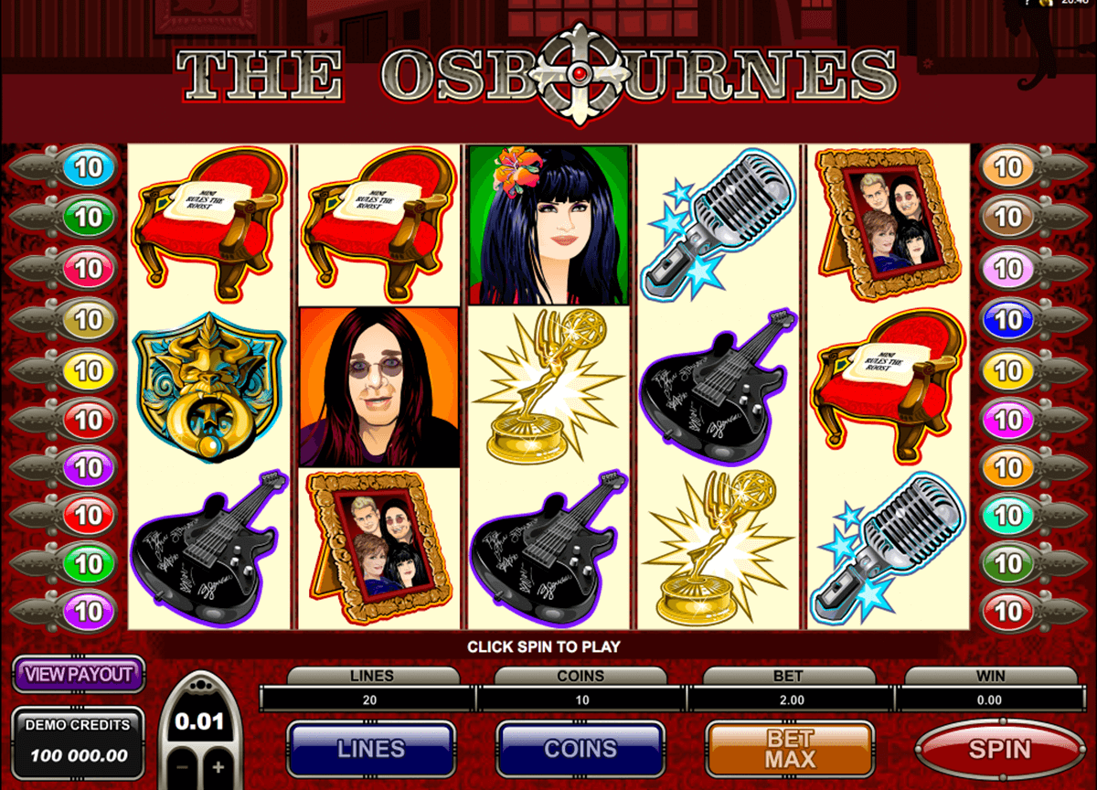 the osbournes microgaming casinospil online 