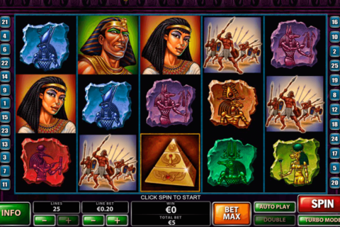 the pyramid of the ramesses playtech casinospil online 