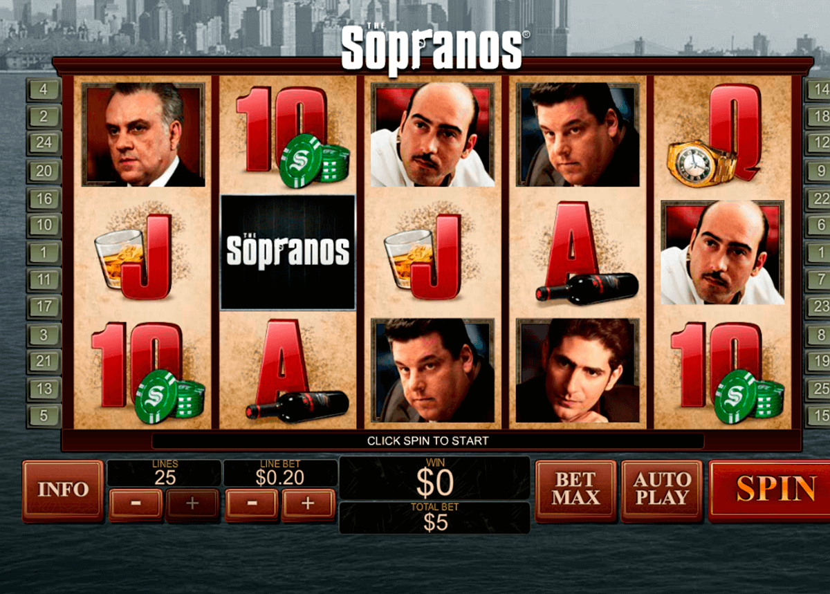 the sopranos playtech casinospil online 