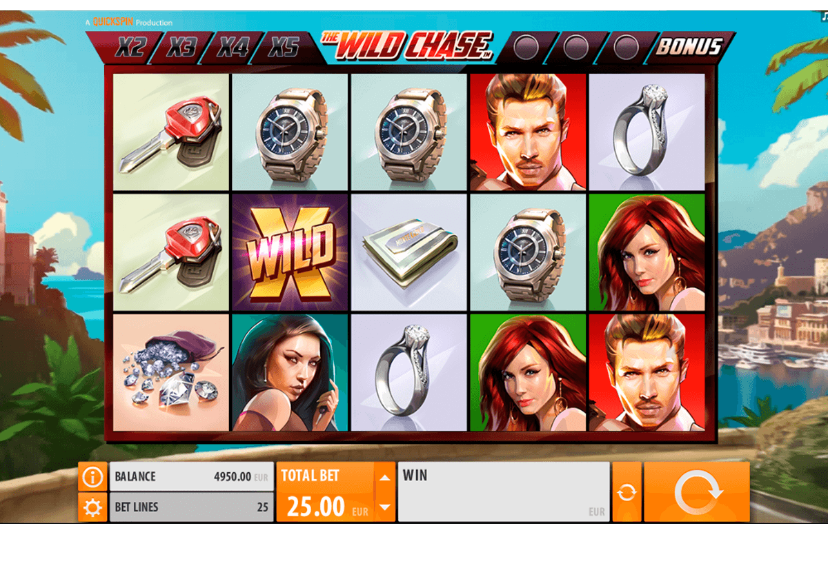 the wild chase quickspin casinospil online 