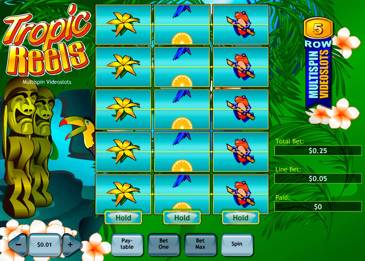 tropic reels playtech casinospil online 