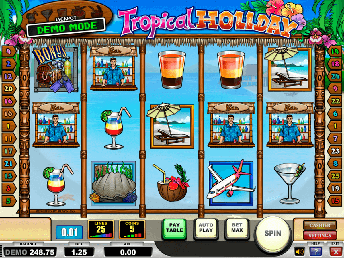tropical holiday playn go casinospil online 