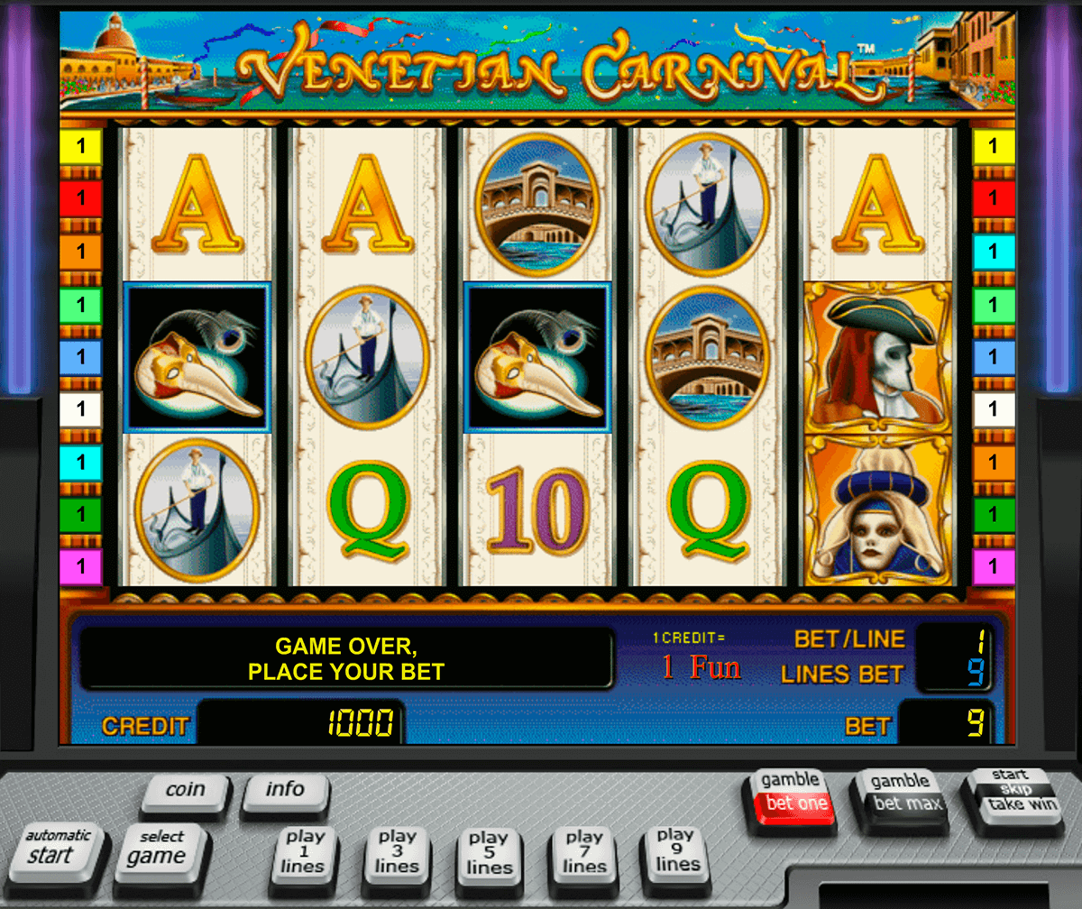venetian carnival novomatic casinospil online 
