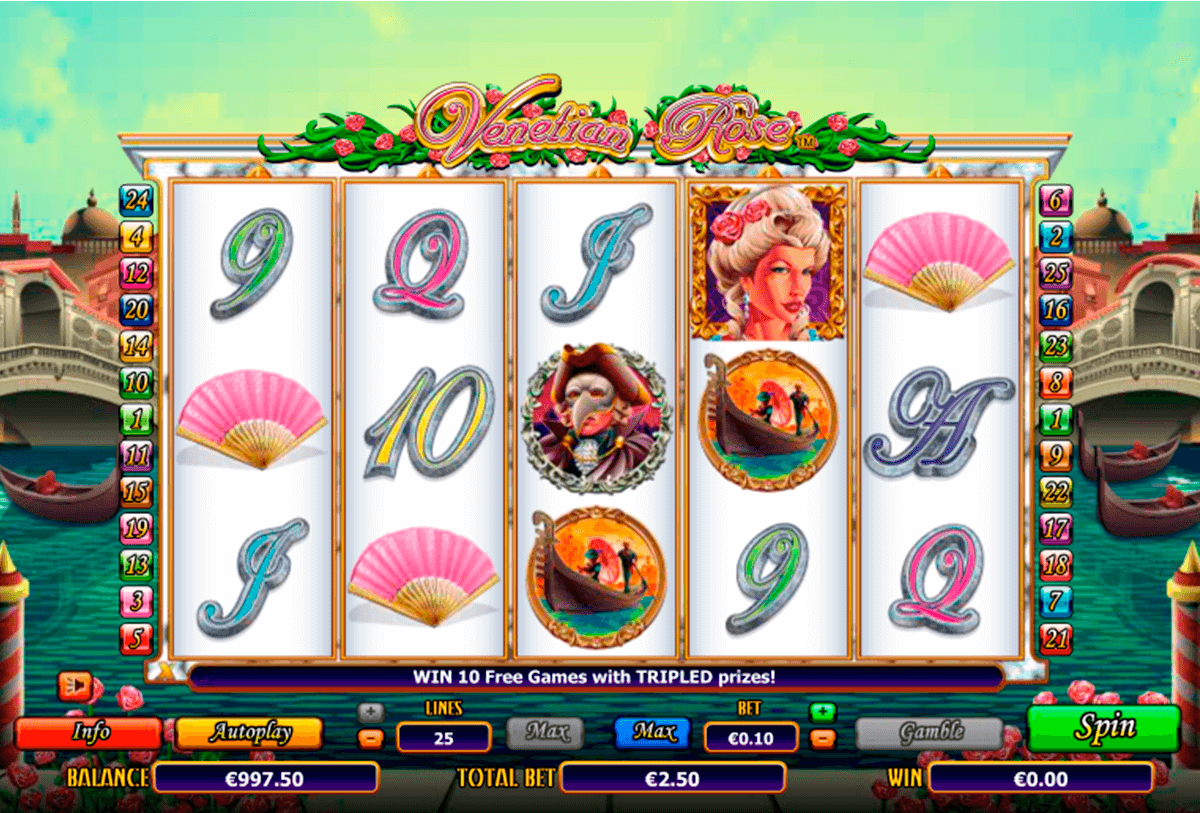 venetian rose nextgen gaming casinospil online 