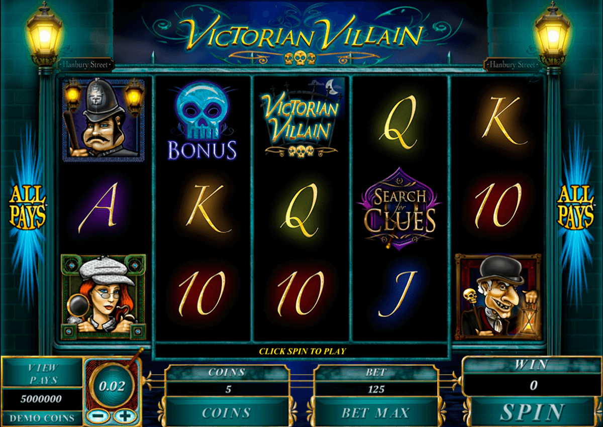 victorian villain microgaming casinospil online 