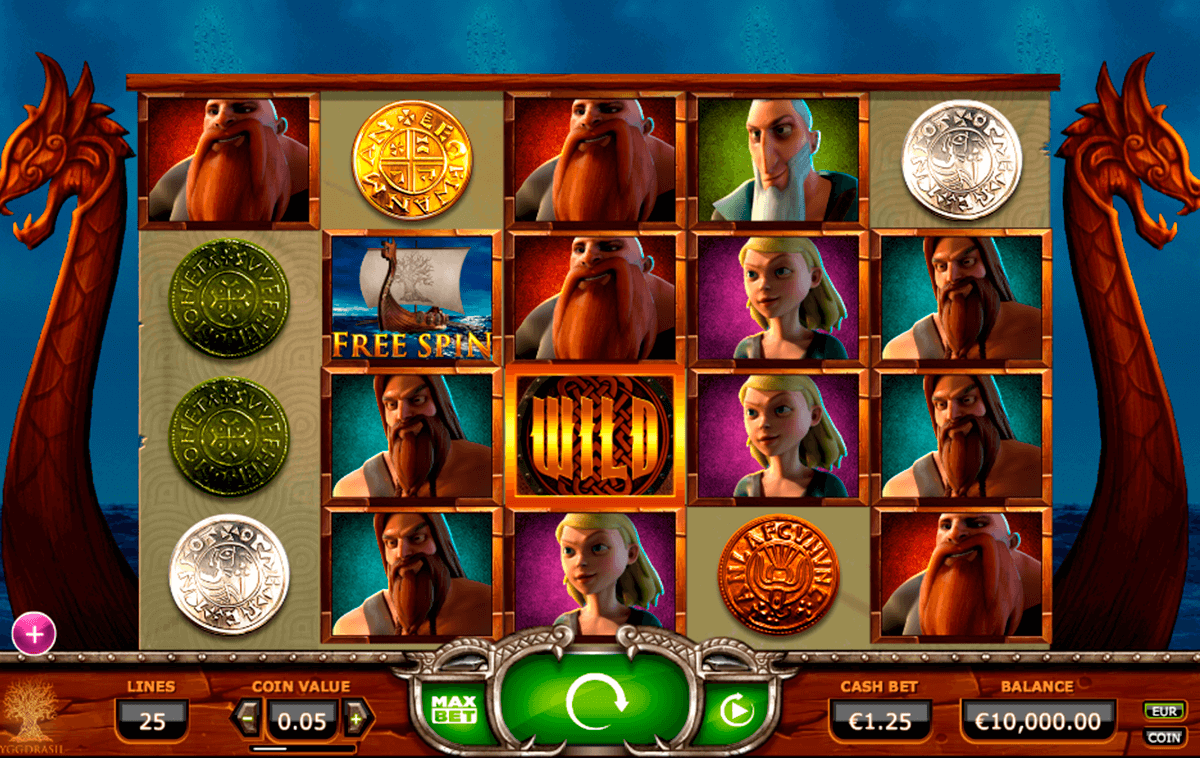 vikings go wild yggdrasil casinospil online 