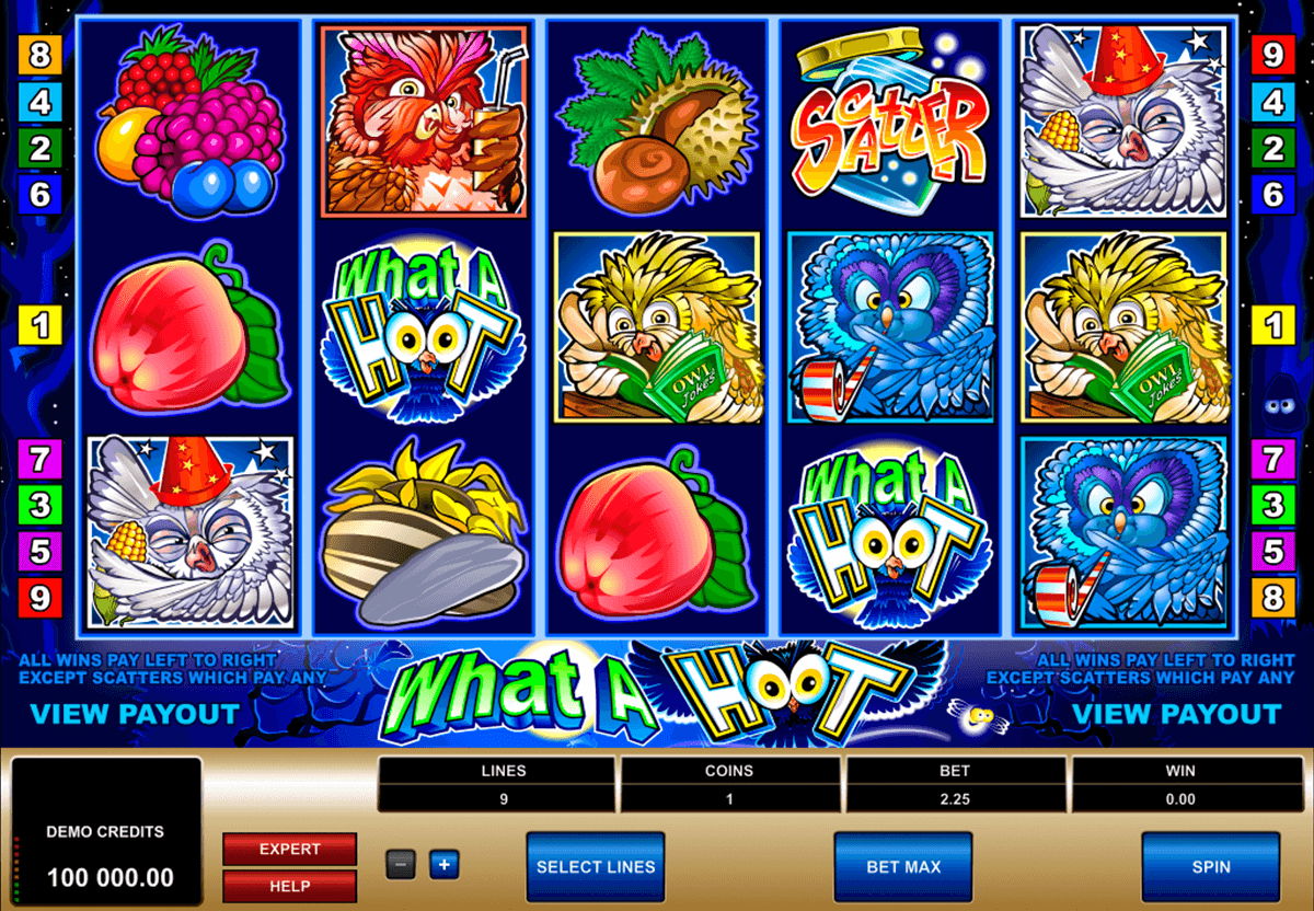 what a hoot microgaming casinospil online 