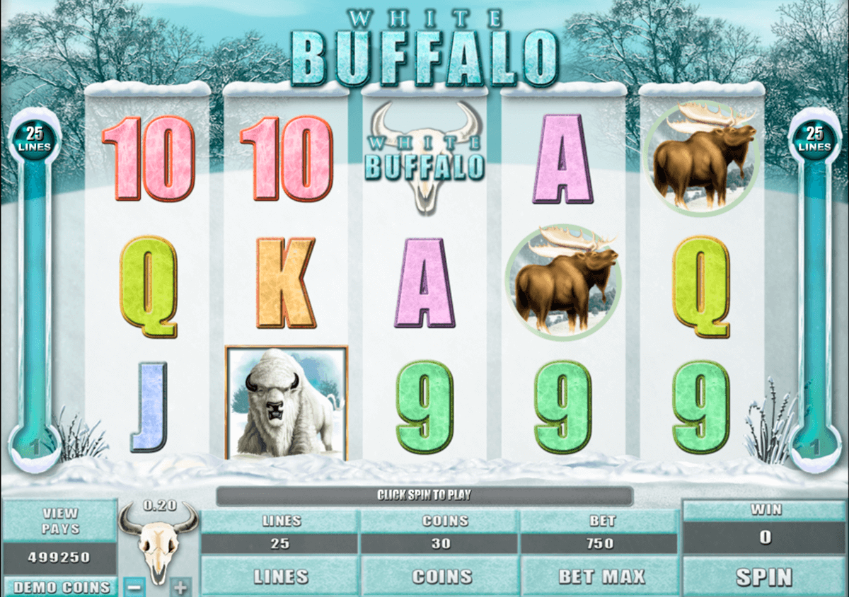 white buffalo microgaming casinospil online 