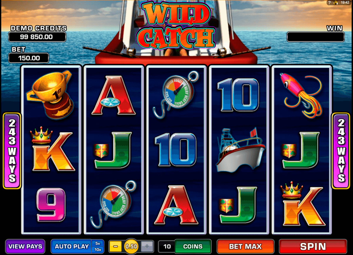 wild catch microgaming casinospil online 