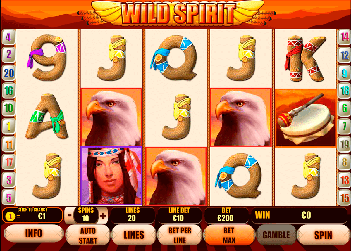 wild spirit playtech casinospil online 