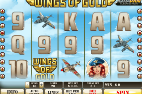 wings of gold playtech casinospil online 