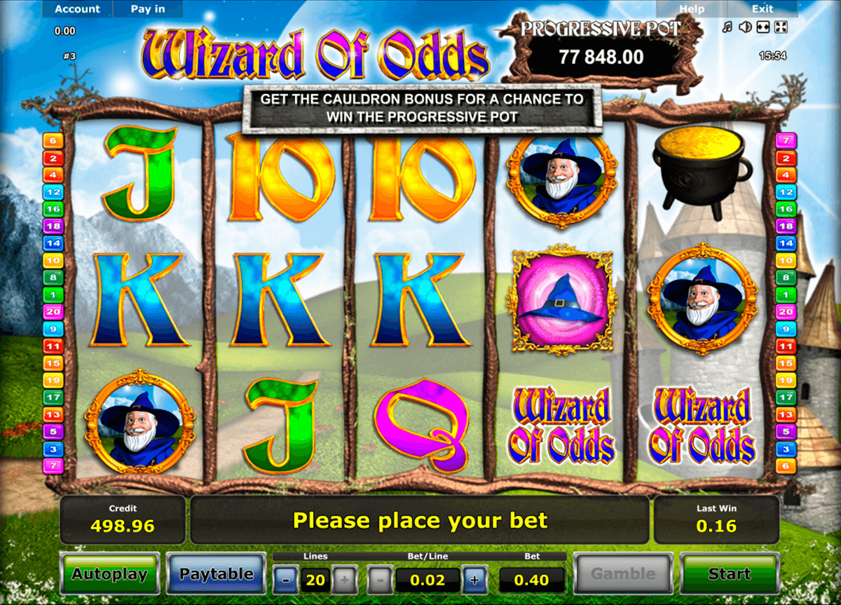 wizard of odds novomatic casinospil online 