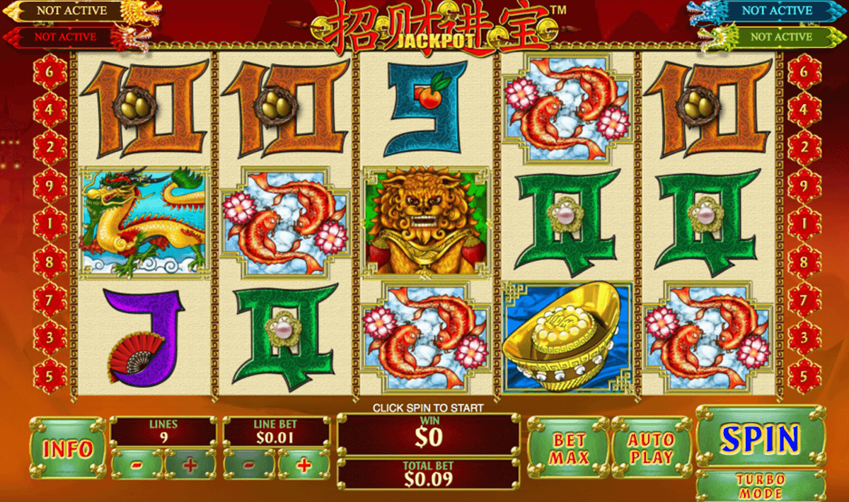 zhao cai jin bao jackpot playtech casinospil online 