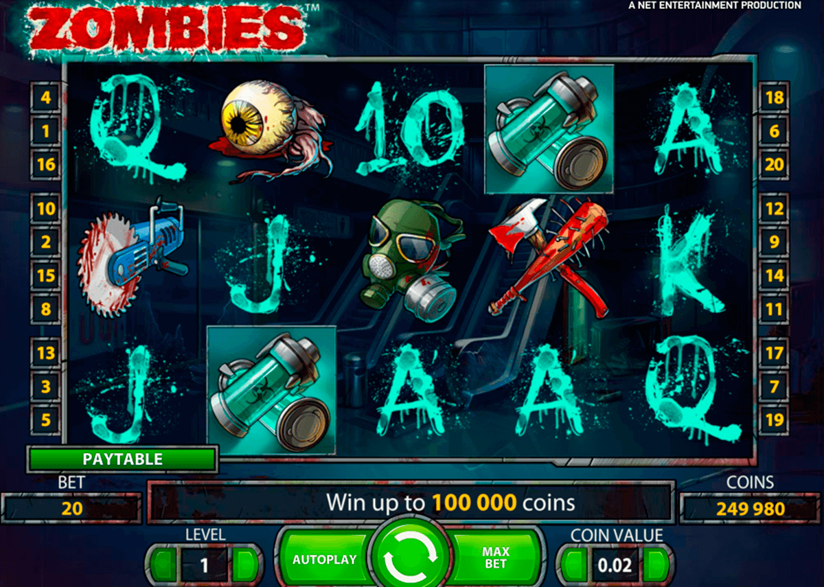 zombies netent casinospil online 