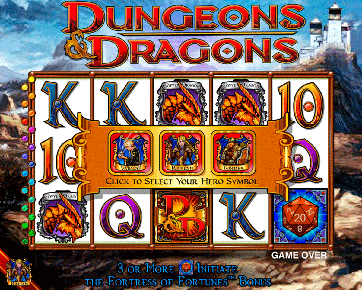 dungeons and dragons igt casinospil online 