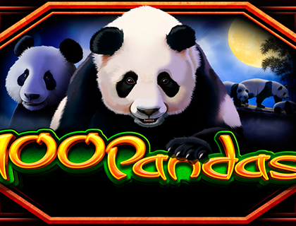 logo 100 pandas igt spillemaskine 